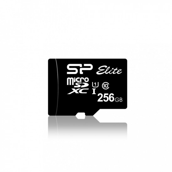 microSDXC card 256GB U1 10MB/S CL10 elite + adapter