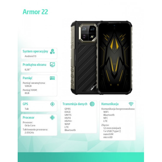 Ulefone Armor 22 8/256 Black