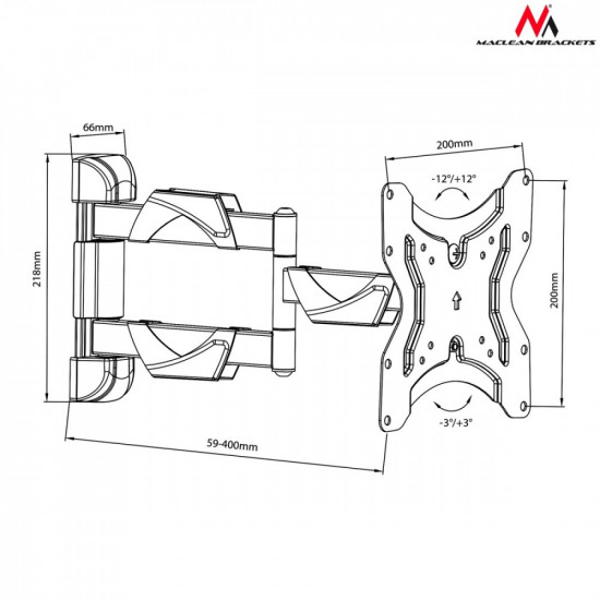 Handle for TV or monitor 13-42 