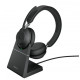 Headset Evolve2 65 Stand Link380a MS Stereo Black