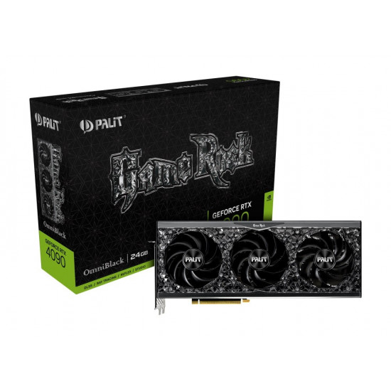 Graphic card GeForce RTX 4090 GameRock OmniBlack 24GB GDDR6X 384bit