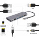 USB-C Hub for HDMI 1xUSB-C GbE 2xUSB-A Card PD