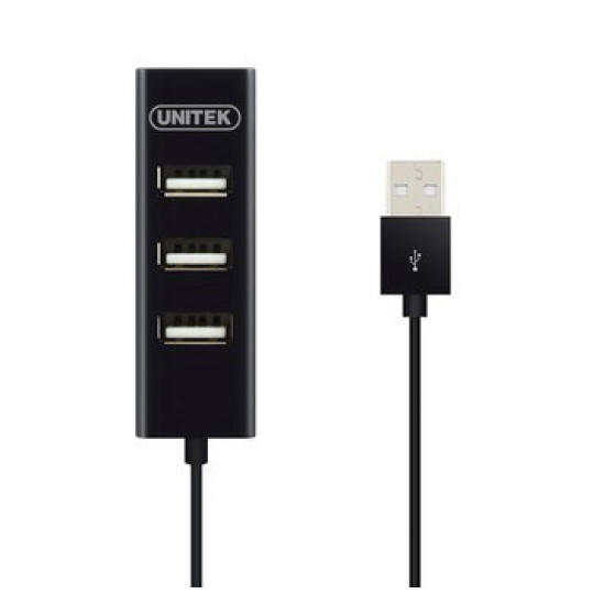 Hub 4xUSB 2.0, Y-2140, black