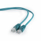 Patch cord category 5e flooded shell 0.5M green