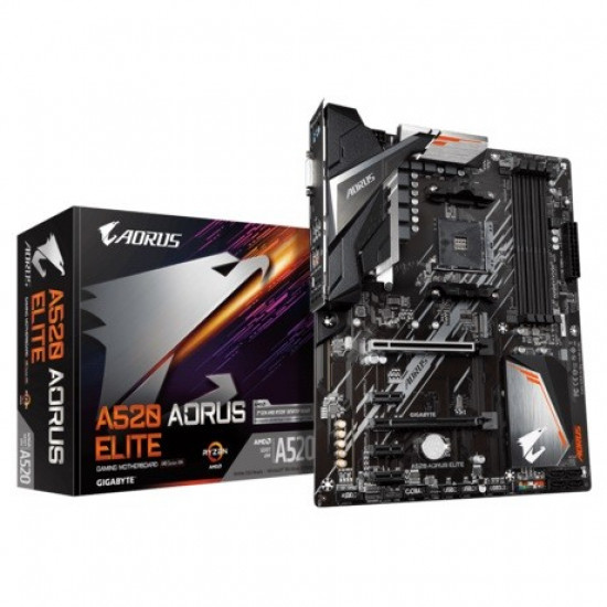 A520 AORUS ELITE AM4 4D DR4 HDMI/DVI M.2 ATX