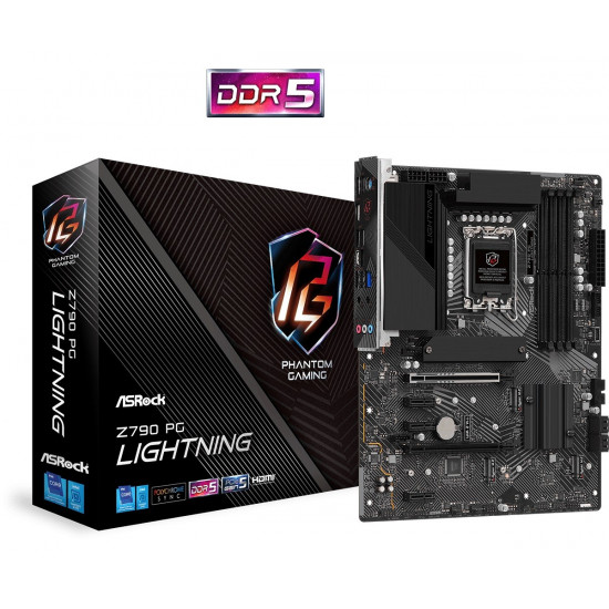 Motherboard Z790 PG LIGHTNING S1700 4DDR5 HDMI M2 ATX