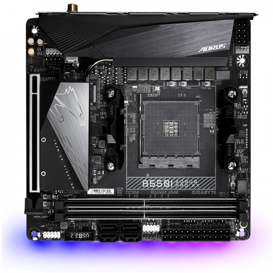 B550I AORUS PRO AX AM4 2DDR4 HDMI/DP mITX