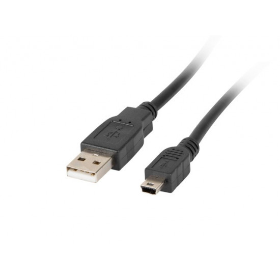 Cable USB 2.0 mini AM-BM5P 1.8M black