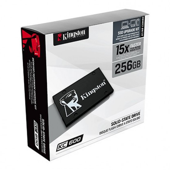 SSD KC600 SERIES 256GB SATA3 2.5 550/500 MB/s