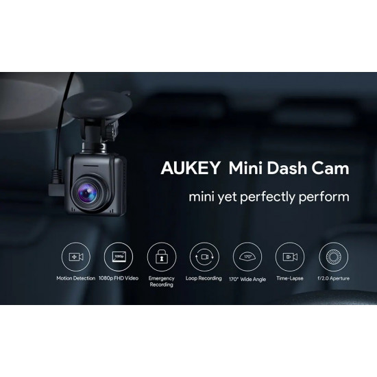 AUKEY DRA5 DashCam Full HD 1920x1080@30p 170