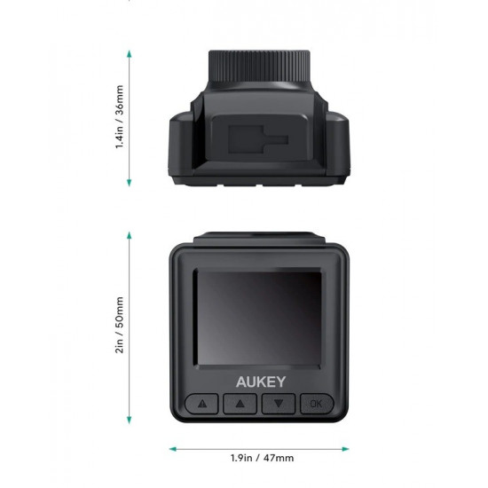 AUKEY DRA5 DashCam Full HD 1920x1080@30p 170