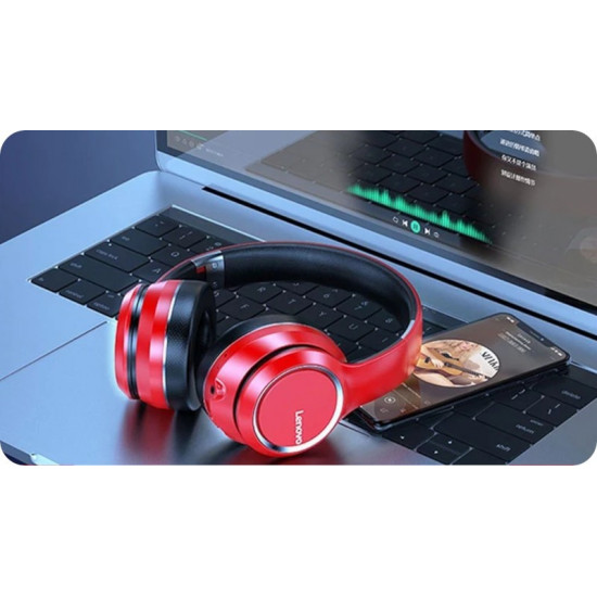 Lenovo bluetooth headset HD200 red