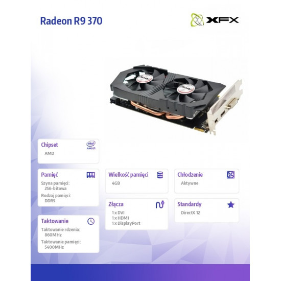 Afox R9 370 4GB GDDR5