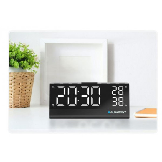 Clock radio CR10ALU FM PLL with built-in temperature and humidity sensor