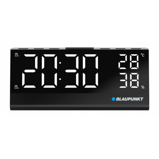 Clock radio CR10ALU FM PLL with built-in temperature and humidity sensor