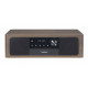 Micro system all-in-one Bluetooth, HDMI ARC, Optical CD input/MP3/USB/AUX/Clock/Alarm