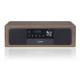 Micro system all-in-one Bluetooth, HDMI ARC, Optical CD input/MP3/USB/AUX/Clock/Alarm