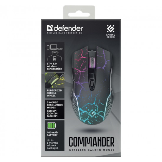 WIRELESS GAMING MOUSE C MMANDER GM-511