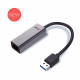 USB 3.0 Ethernet Gigabit Ethernet adapter, 1x USB 3.0 to RJ45 10/100/1000 Mbps