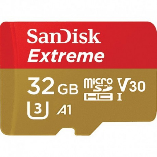 Exteme microSDHC 32GB 100/60 MB/s A1 V30 U3