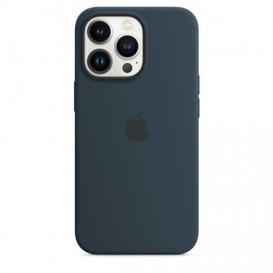 iPhone 13 Pro Silicone Case with MagSafe - Abyss Blue