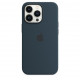 iPhone 13 Pro Silicone Case with MagSafe - Abyss Blue