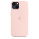 iPhone 13 Silicone Case with MagSafe - Chalk Pink