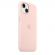 iPhone 13 Silicone Case with MagSafe - Chalk Pink