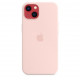 iPhone 13 Silicone Case with MagSafe - Chalk Pink