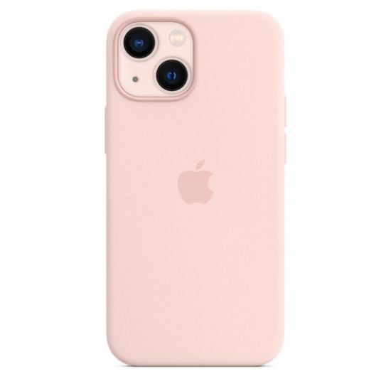 iPhone 13 mini Silicone Case with MagSafe - Chalk Pink