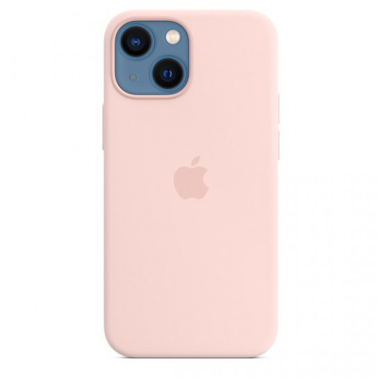 iPhone 13 mini Silicone Case with MagSafe - Chalk Pink