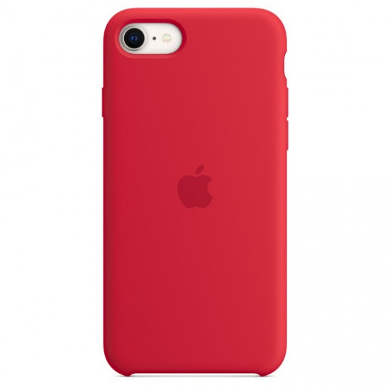 Silicone case for iPhonea SE - (PRODUCT)RED