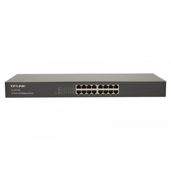 16-Port 10/100Mbps Rackmount Switch