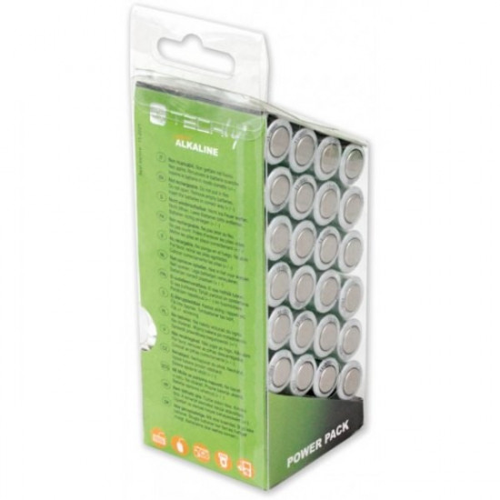 Alkaline batteries LR06 AA 24pcs, (IBT-LR06T24B)