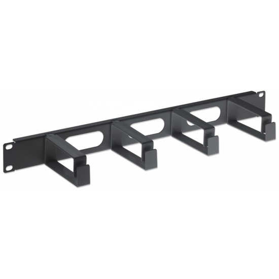 Cable management 1U 4x67mm Rack 19-inches black