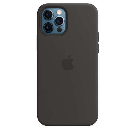 IPHONE 12_12 PRO Silicone Case Black