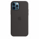 IPHONE 12_12 PRO Silicone Case Black