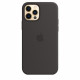 IPHONE 12_12 PRO Silicone Case Black