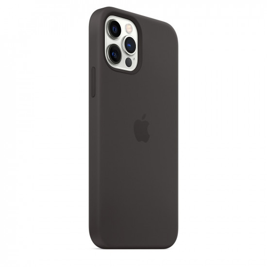 IPHONE 12_12 PRO Silicone Case Black