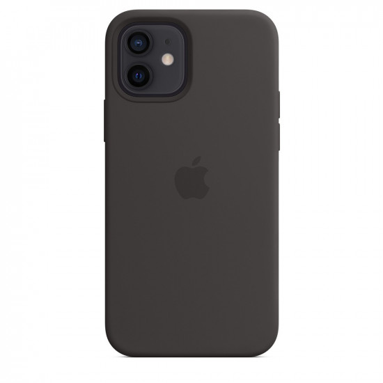 IPHONE 12_12 PRO Silicone Case Black