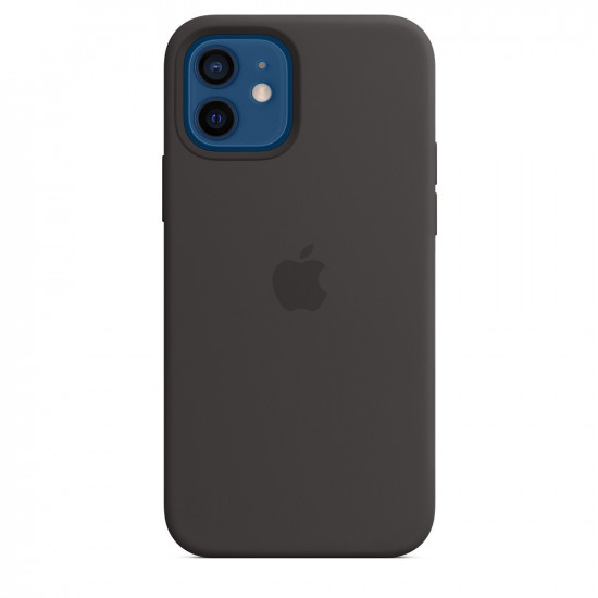 IPHONE 12_12 PRO Silicone Case Black