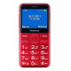 Senior mobile phone KX-TU155 red