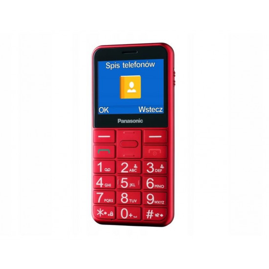 Senior mobile phone KX-TU155 red