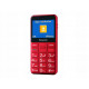 Senior mobile phone KX-TU155 red