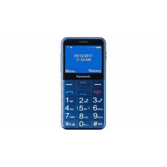 Senior mobile phone KX-TU155 blue