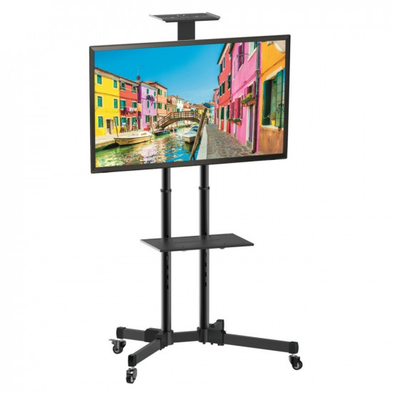 Mobile TV stand for 37-70 inches 50 kg, two shelves