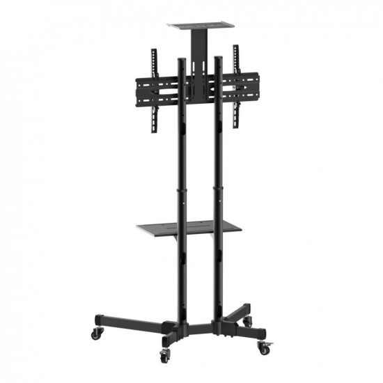 Mobile TV stand for 37-70 inches 50 kg, two shelves