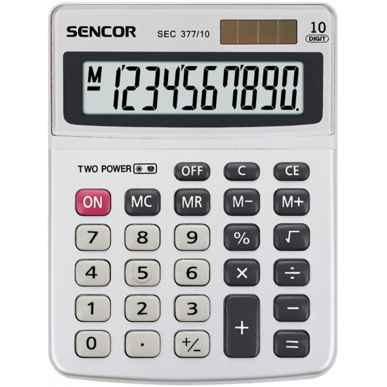 Calculator SEC 377/10 Table, 10 Digit LCD