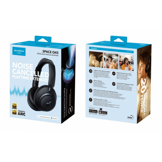 Headphones Soundcore Space Q45 White