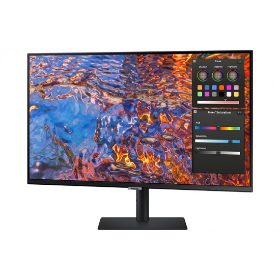 Monitor 32 cale ViewFinity S80PX IPS 3840x2160 UHD 16:9 1xHDMI 1xDP 1xUSB-C (90W) 3xUSB 3.0 LAN 5ms PinP/PbyP 60Hz HAS+PIV płaski 3YOn-Site